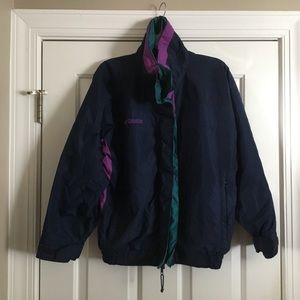 Vintage COLUMBIA Bugaboo navy jacket S